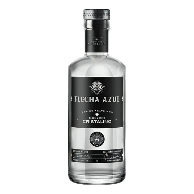 Tequila Flecha Azul Añejo Cristalino 750 Ml