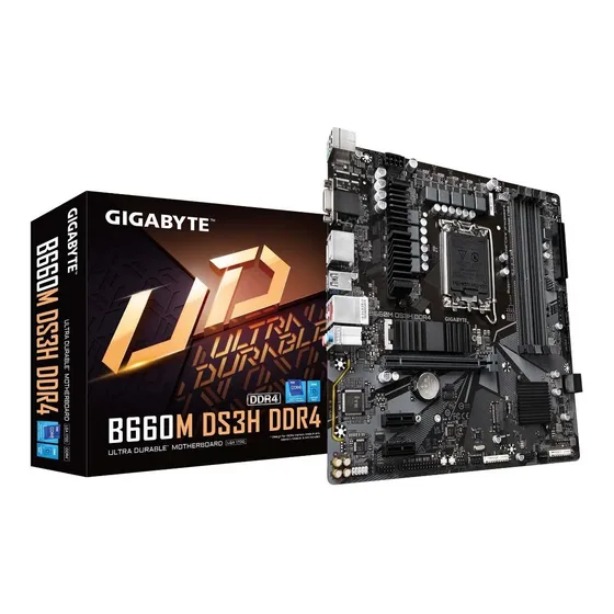 Tarjeta Madre Gigabyte B660m Ds3h 12va Gen Ddr4 Socket 1700