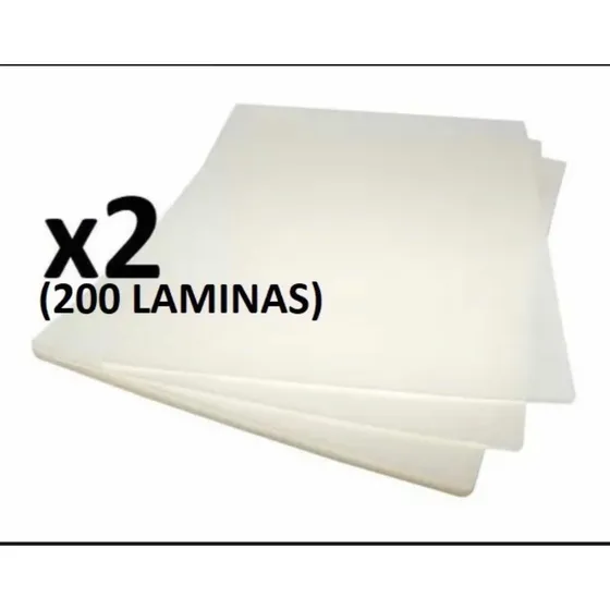 Lámina Plastificar Carnet Cédula 70x100 175 Micras