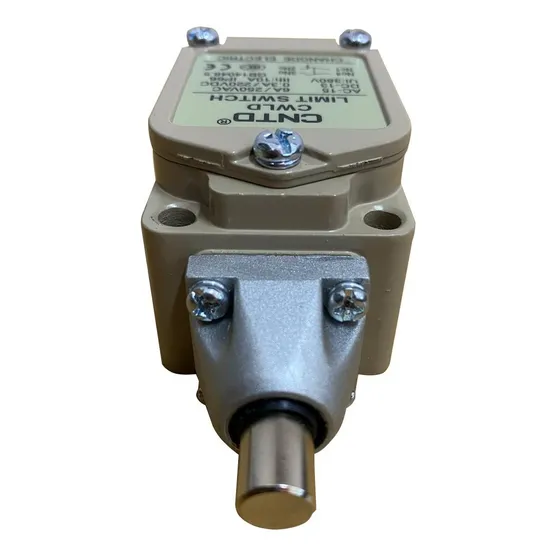 Interruptor De Límite Con Actuador De Botón  10 Amp.  Cwld 
