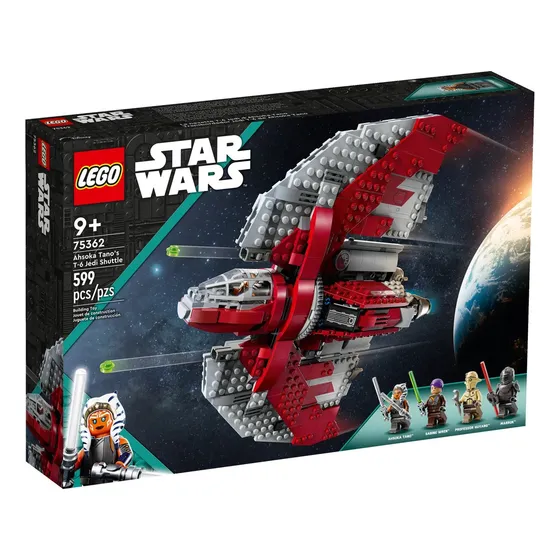 Lego Star Wars Lanzadera Jedi T-6 De Ahsoka 75362 (601 Pcs) Cantidad de piezas 601