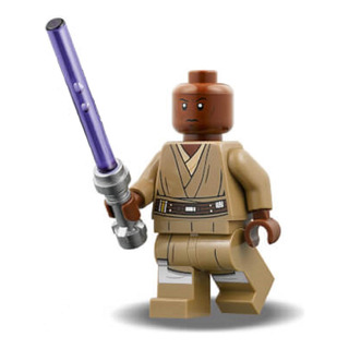Lego Star Wars - Minifigura Del Maestro Jedi Mace Windu (201 Lego Star Wars - Minifigura Del Maestro Jedi Mace Windu (201