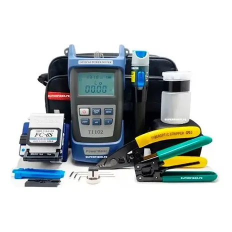 Kit De Fibra Óptica Compra Y Te Damos Capacitación Gratuita