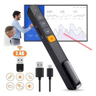 Caneta Laser Power Point Controle Sem Fio Profissional Slide Caneta Laser Power Point Controle Sem Fio Profissional Slide