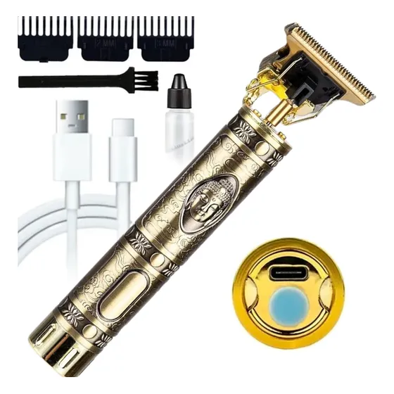 Máquina De Cortar Cabelo Profissional Sem Fio Original Buda