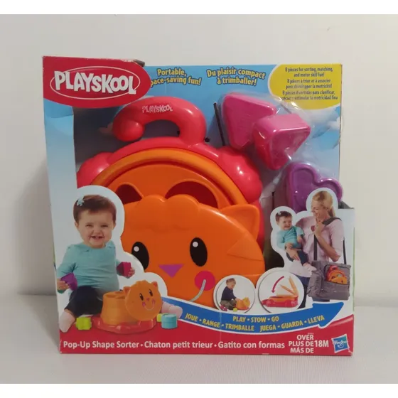 Juguete De Encaje Portable 9 Pza, Playskool, Usado