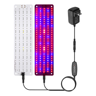 Panel Growth Lamp De 24 Horas Con Dos Led Para Plantas Sucul Panel Growth Lamp De 24 Horas Con Dos Led Para Plantas Sucul