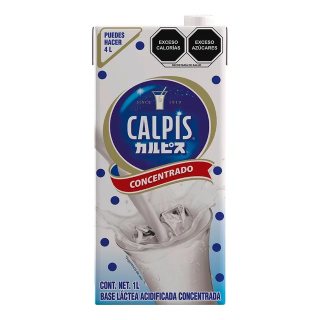 Calpis, Concentrado De Calpico,  1 L Rinde 4 Litros