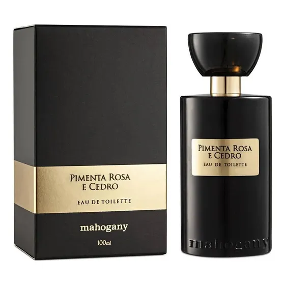 Mahogany Frag Edt Pimenta Rosa E Cedro 100ml Volume Da Unida