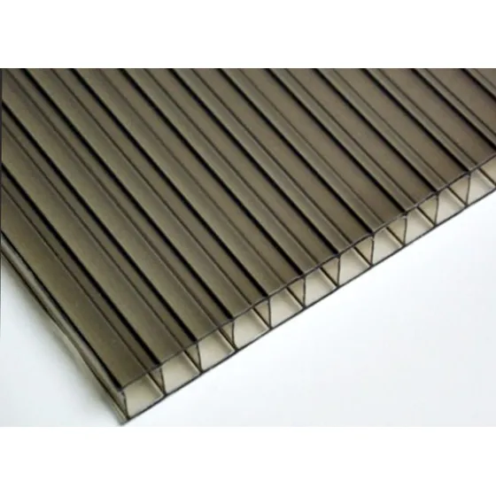 Placa Alveolar 4mm 1.05m X 1.45m  Cristal 