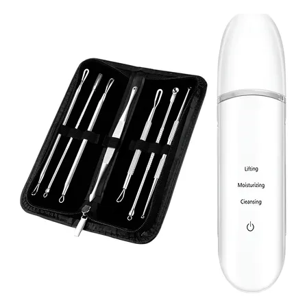 Limpiador Ultrasonico Masaje Facial Digital Peeling Lifting