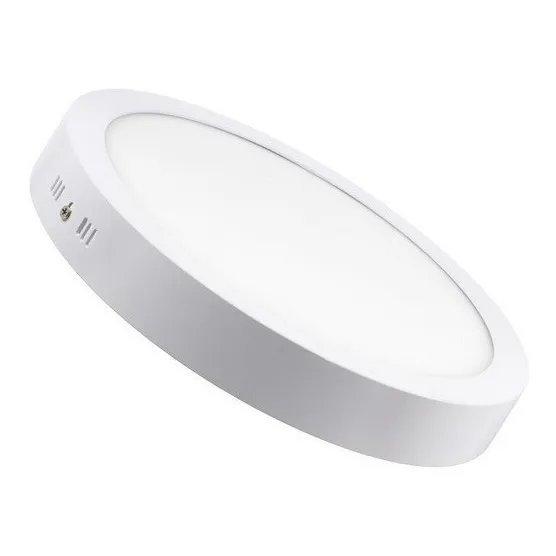 Lampara Techo Pared Panel Led 18w 22cm Sobreponer Vert
