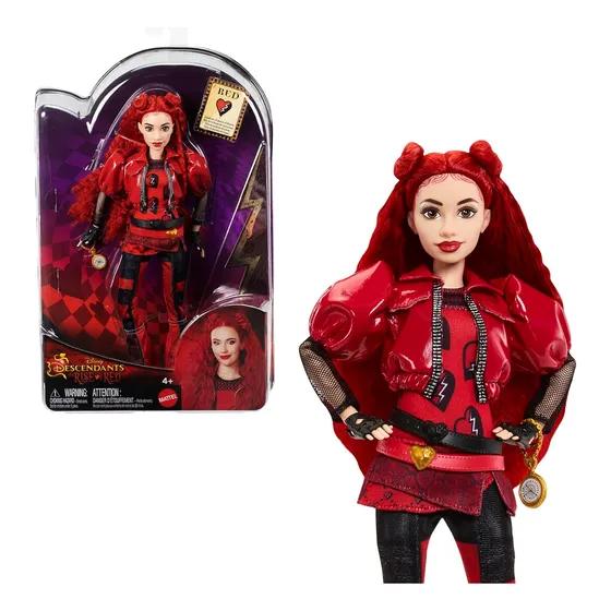 Descendientes 4. Red. El Ascenso De Red. Mattel. Disney