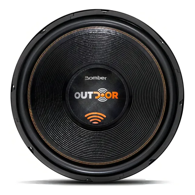 Subwoofer de 15 polos para exteriores, 500 vatios Rms, 4 ohmios, bombardero
