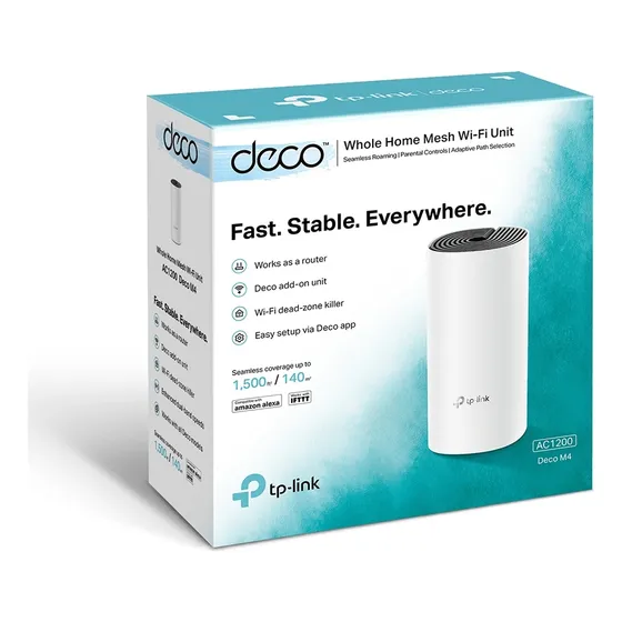 Deco M4(1-pack) Wi-fi Mesh Para Toda La Casa Ac1200 Gigabit