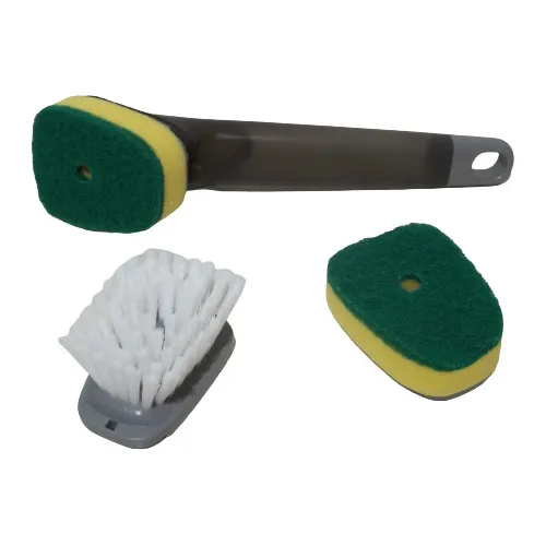 Cepillo P/platos Con Dispensador De Jabón Basic Living