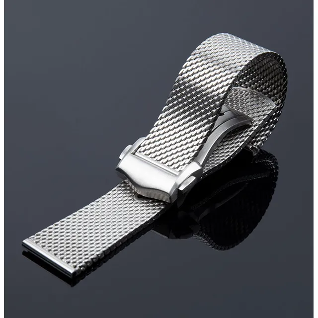 Acero Titanio 20mm Correa Para Reloj Omeg 007 Seamaster