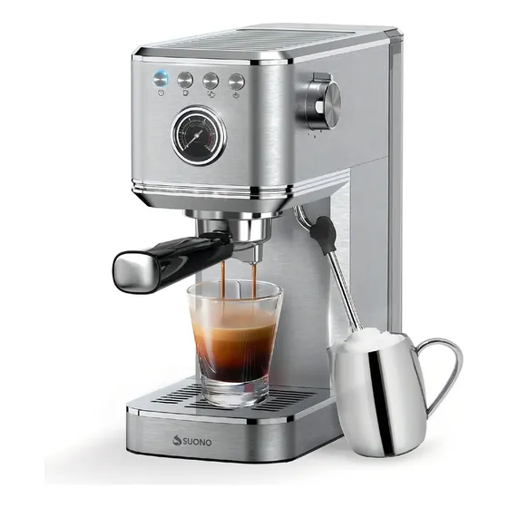 Cafetera Suono Slim Plateada