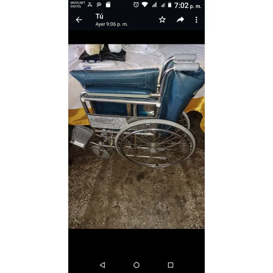 Silla De Ruedas Usada En Perfectas Condiciones 
