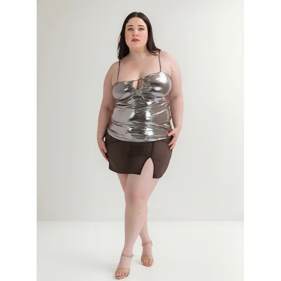 Top Dama Microfibra Riri Elastizada T-especial Caims