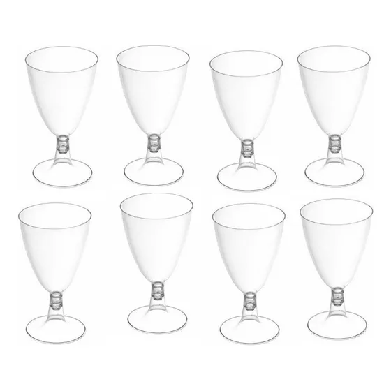 Copas Plásticas Para Vino Por Mayor 100 Unidades