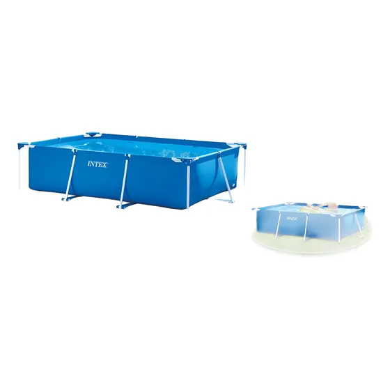 Intex - Piscina Rectangular 220x150x60cm 1662 Litros 28270
