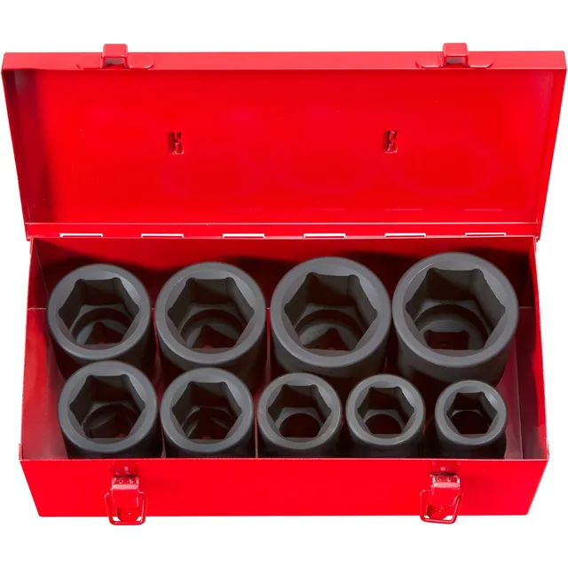 Juego De Enchufes De Impacto Tekton Drive Deep De 6 Puntos,