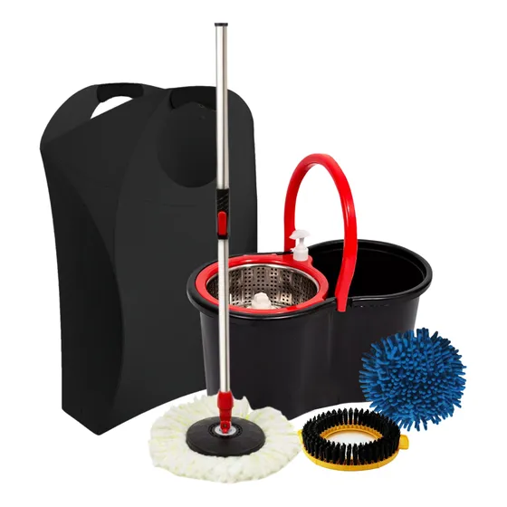 Balde Mopa Centrifugo Lampazo Escurridor Trapeador Fregona