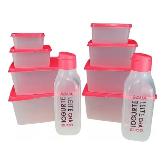 Tupperware Kit Produtos Conjunto Pda Bea