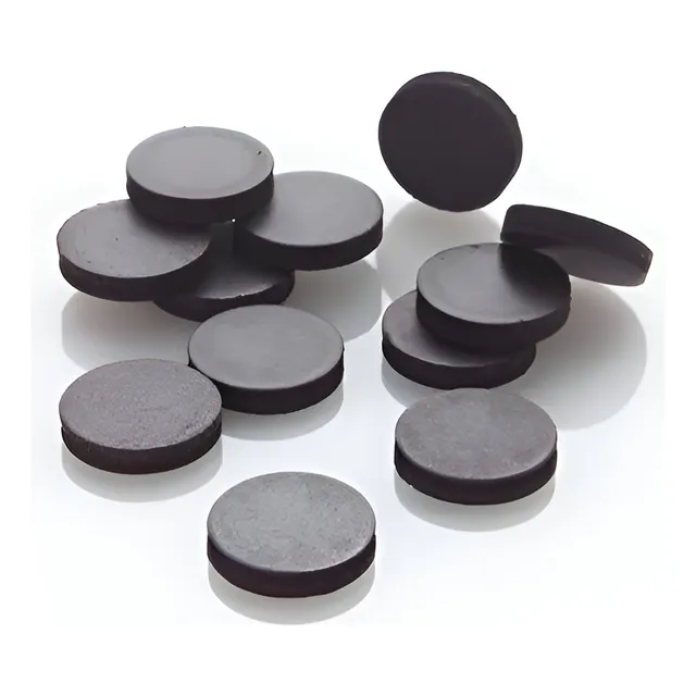 10 Piezas Imán Ferrita Redondo 25mm X 4mm 3200 Gauss