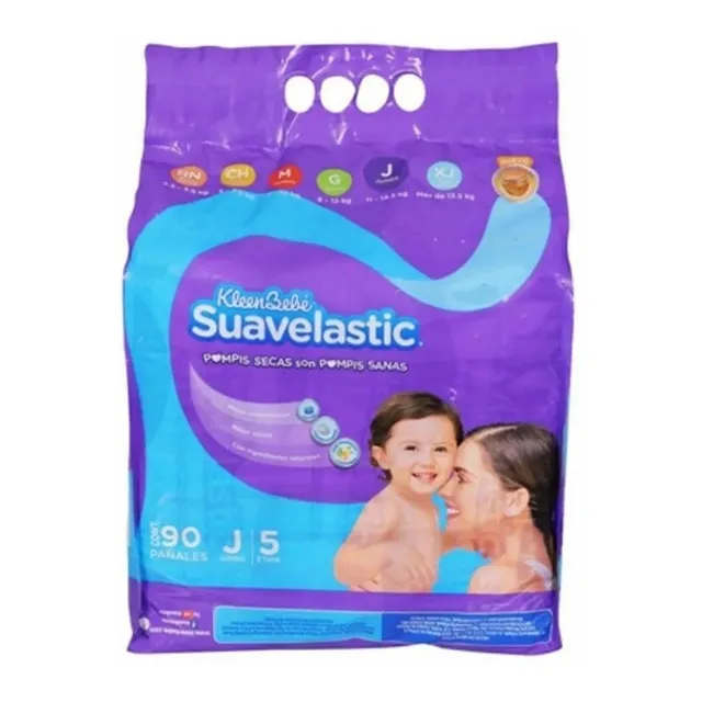 Pañales Suavelastic Bebe Etapa 5 90 Piezas Msi Em