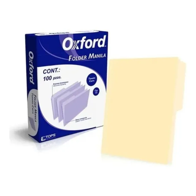 Folder Tamaño Carta 100 Piezas