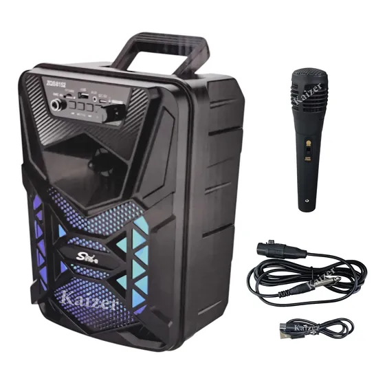 Corneta Amplificada 8  Inalámbrica Bluetooth Con Micrófono
