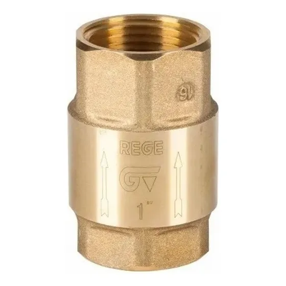Valvula De Retencion Bronce 1 1/2 Pulgada