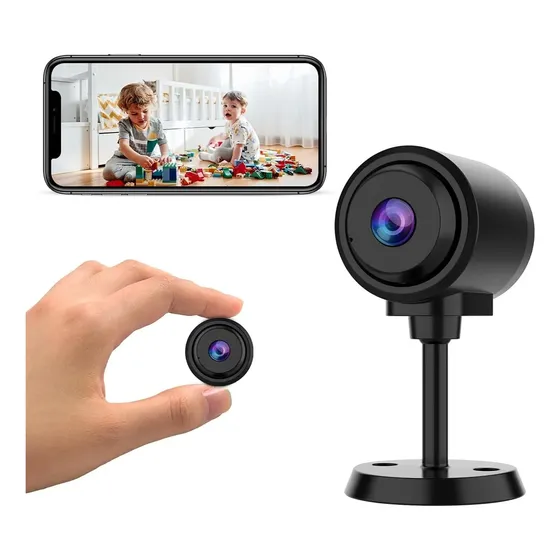 Câmera Hd 1080p Com Wi-fi Para Monitoramento Remoto