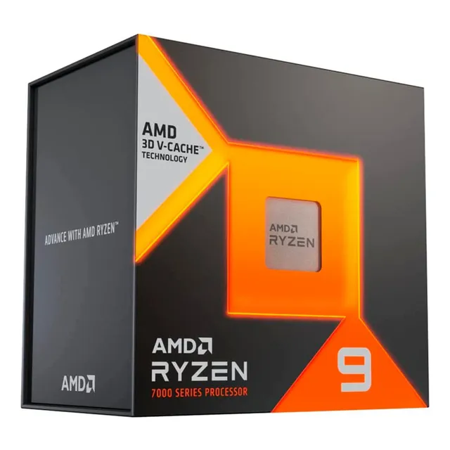 Procesador gamer AMD Ryzen 9 7950X3D 100-100000908WOF de 16 núcleos y 5.7GHz de frecuencia con gráfica integrada
