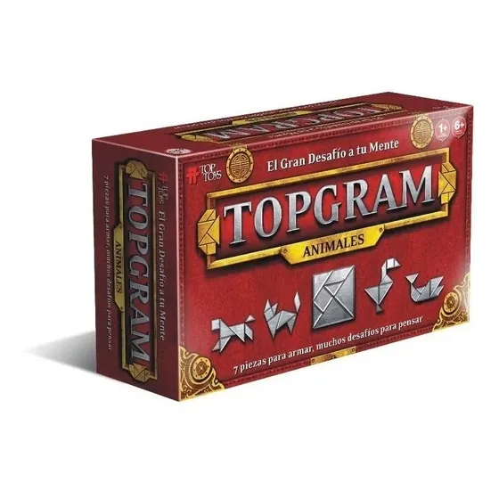 Topgram Animales Juego Chino Desafios Top Toys