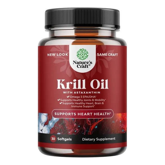 Aceite Krill 30cap Natures Craf - - Unidad A $5563