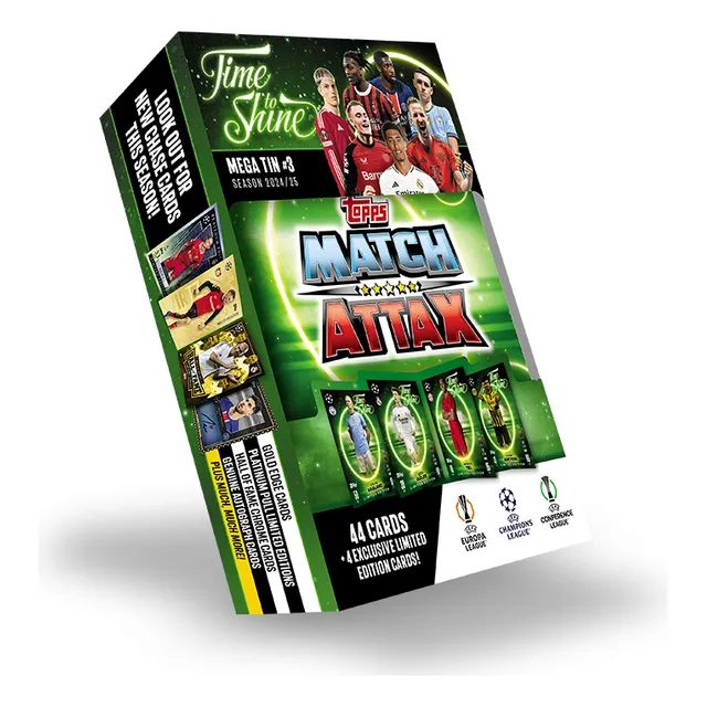 Cartas De Futbol Match Attax 24/25 - Mega Tin 3