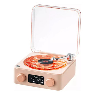 Toca-discos De Vinil Bluetooth The Waves Retro Toca-discos De Vinil Bluetooth The Waves Retro