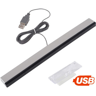 Barra Sensor Receptor Infrarrojo Puerto Usb Nintendo Wii Barra Sensor Receptor Infrarrojo Puerto Usb Nintendo Wii