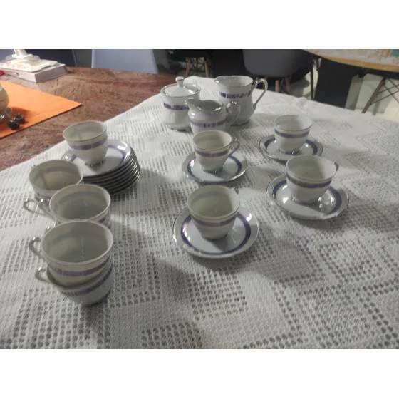 Juego De Tazas Para Café. 26 Pza. Oferta. Porcelana Japonesa