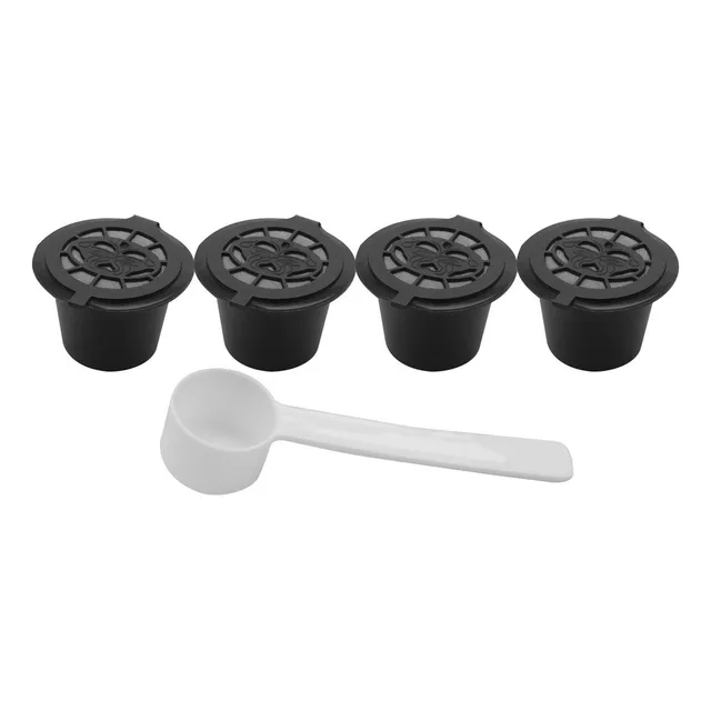 . 4 Cápsulas De Café Recargables For Máquinas Nespresso