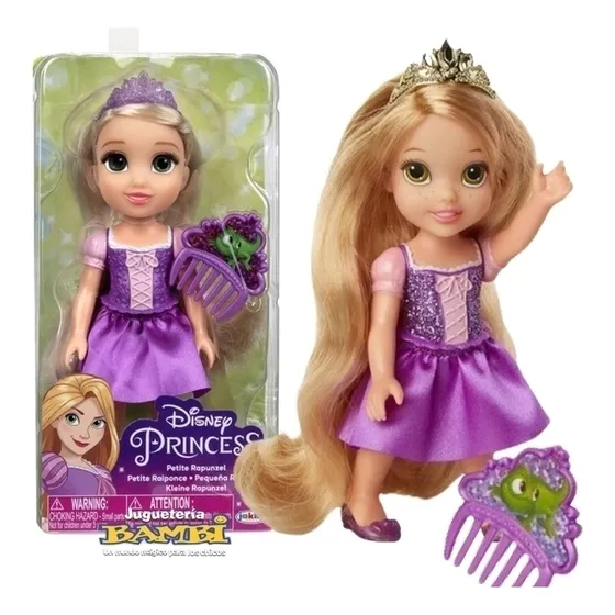 Rapunzel Muñeca Articulada Disney 17cm Coleccion Ed