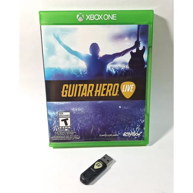 Guitar Hero Live Xbox One Disco De Juego Y Receptor