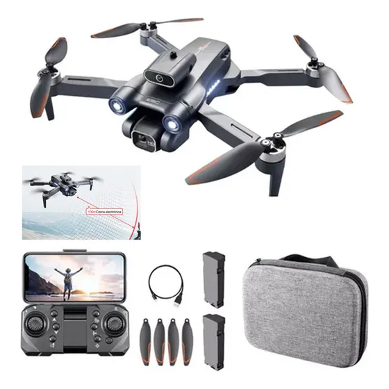 Drone S1s 6k Dobrável Wifi Bateria Longa Duração Profissiona