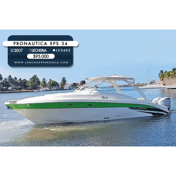 Lancha Pronautica Xps 34 Lv3402