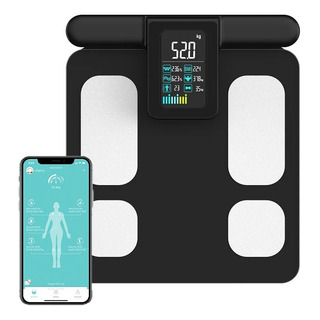 Báscula De Peso Corporal Con 8 Electrodos Inteligentes Bmi Y Báscula De Peso Corporal Con 8 Electrodos Inteligentes Bmi Y
