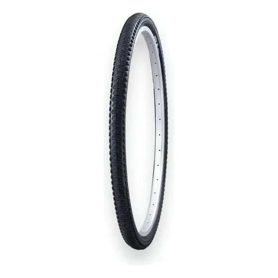 Cubierta Bicicleta Rodado 26 Imperial Cord Street Color Negro