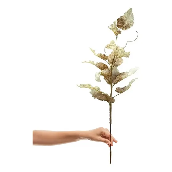 Rama Artificial Vara Amapola  Arreglo Floral  Follaje 74 Cm